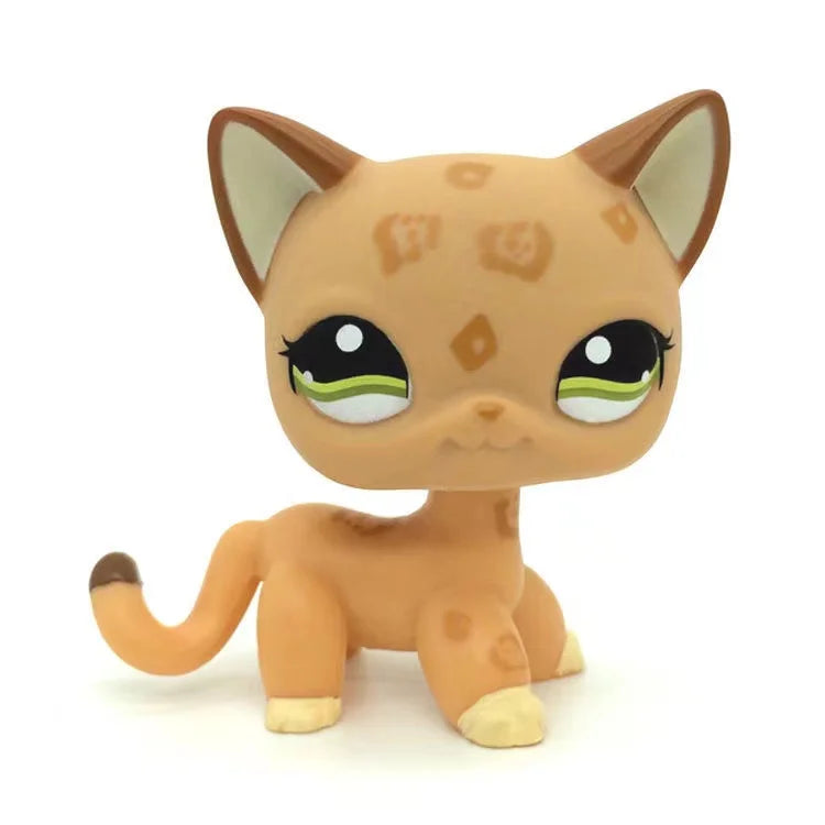 Pet Shop Lps Toys Cat Standing Rare Littlest Dog Collie Cocker Spaniel Great Dane Dachshund Original Short Hair Kitten Xmas Gift