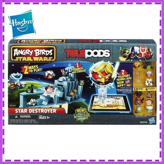 Hasbro Angry Birds Action Figure Star Wars Catapult Desktop Game Telepods Star Destroyer Model Collection Hobby Gifts Toys