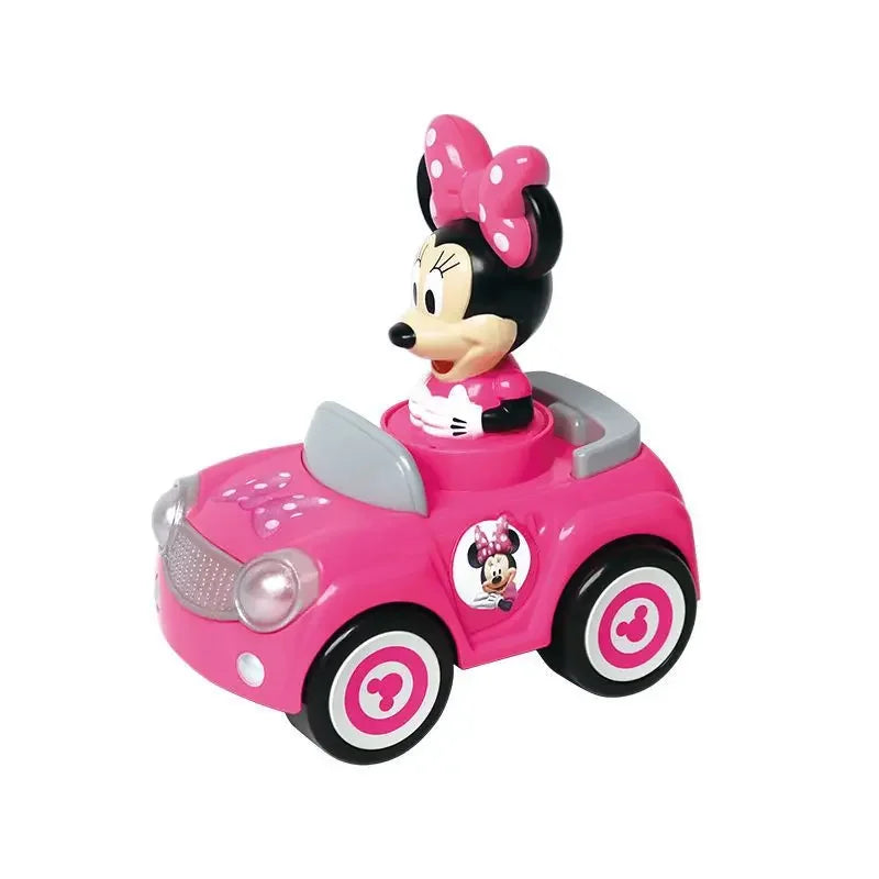 Mickey Minnie Donald Duck Daisy Goofy new cute fun creative cartoon fall-resistant inertia boost car children's educational toy