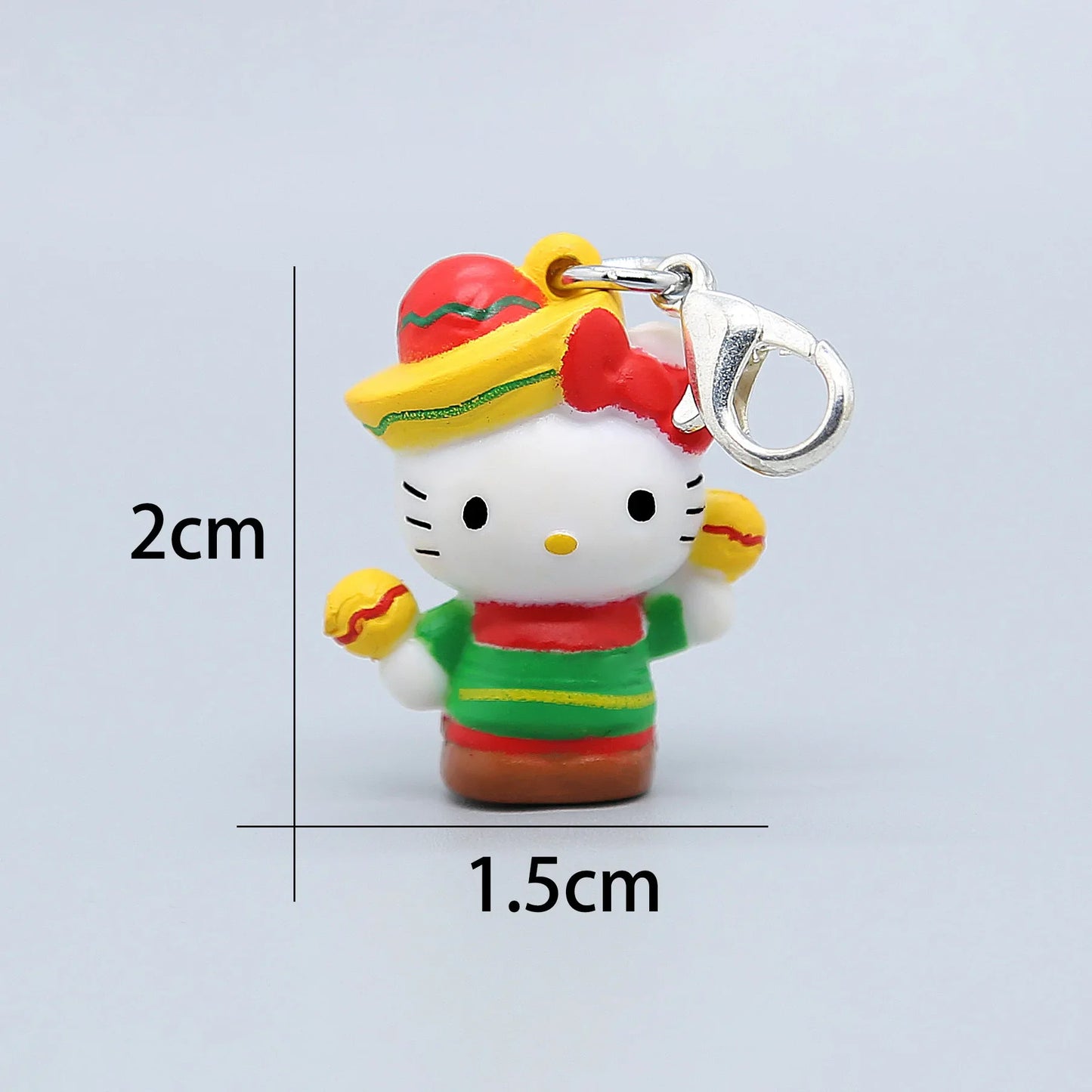 New Hello Kitty Kawaii Mini Doll Keychain Anime Kuromi Sanrios Decor Car Key Ring Pendant Creative Fashion Hanging Gifts Toys