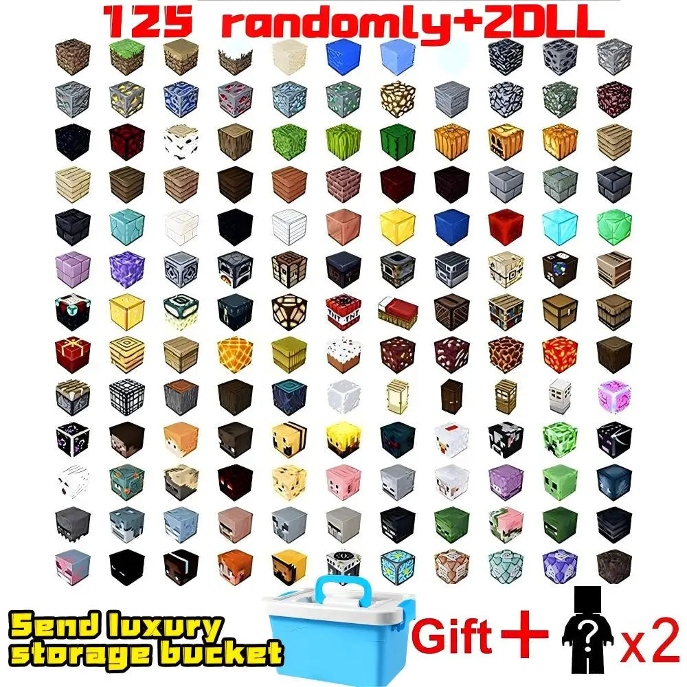 Pixel Blocks Building Set - STEM Montessori Sensory Toys, Creative DIY Magnetic Puzzle Gift for Boys Girls Kids 3+ Birthday