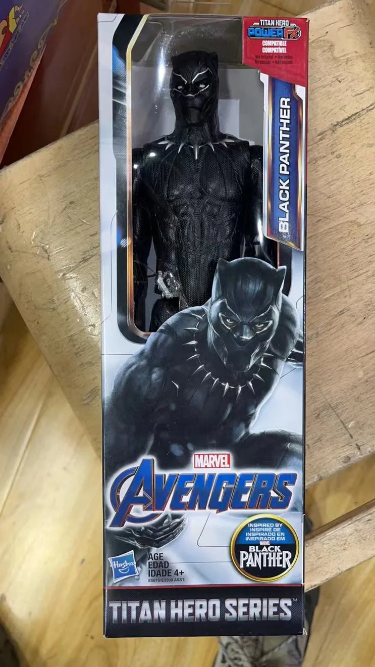 Original Hasbro The Avengers Marvel Anime Figure Thanos Captain America Iron Man Spider-Man Venom Action Figure Dolls Toys