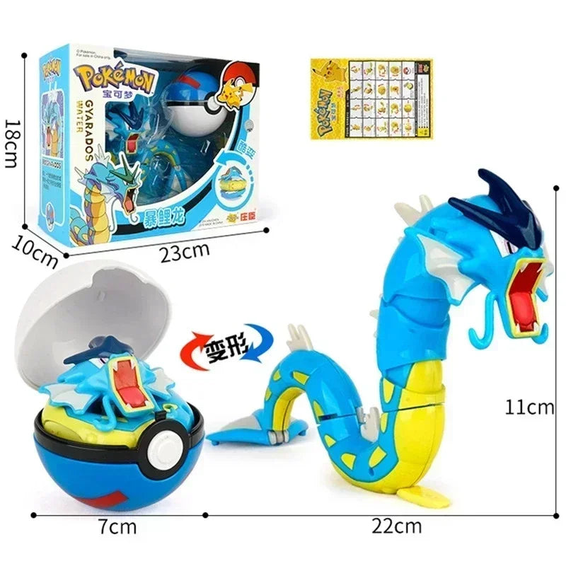 Pokemon Ball Variant Toys Model Pikachu Jenny Turtle Pocket Monsters Pokemones Action Figure Toys Children boy girl Gifts toy