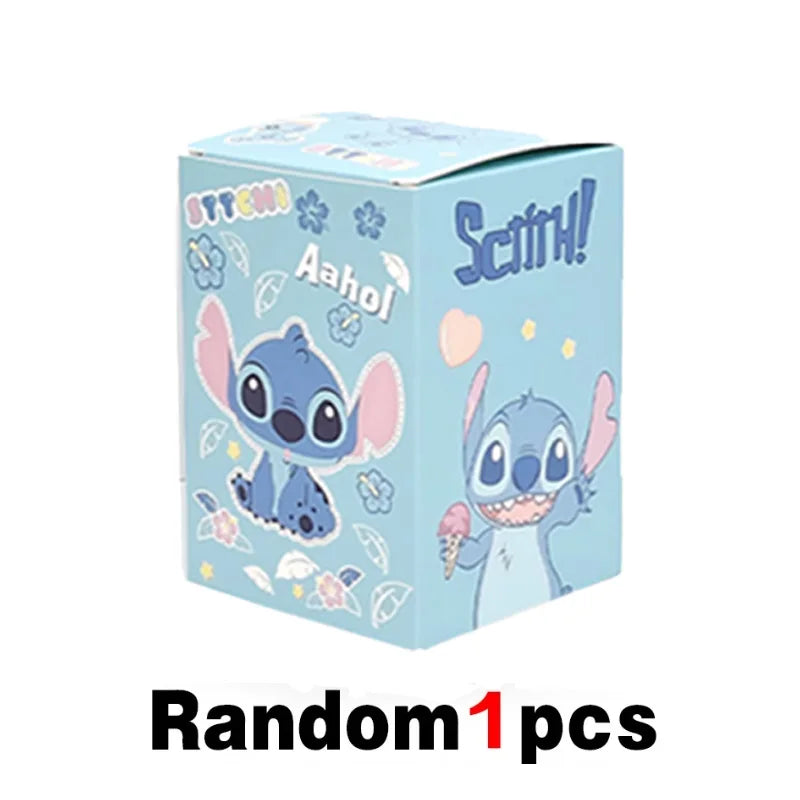 Disney Mickey Mouse And Friends Pumpkin Series Blind Box Cute Cartoon Stitch Mickey Figures Halloween Surprise Gifts For Kids