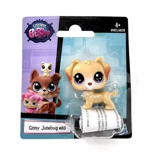 Original Hasbro Littlest Pet Shop Doll Toys Cute Animal Action Figure Big Eyed Pet Model Collection Toy Children's Birthday Gift