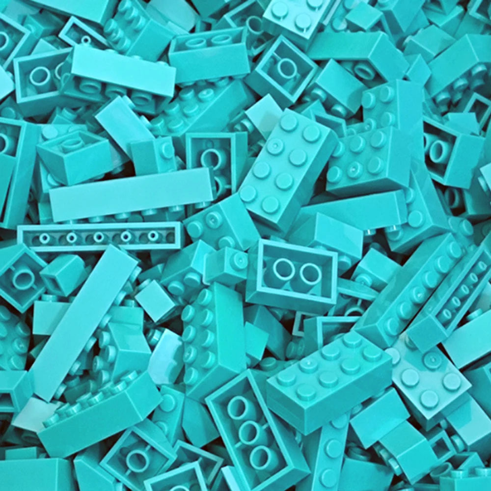 125/250g Building Blocks Bulk Set City Classic Bricks Colorful Assembly DIY Creative Toy Educational Interactive Toy for Kids