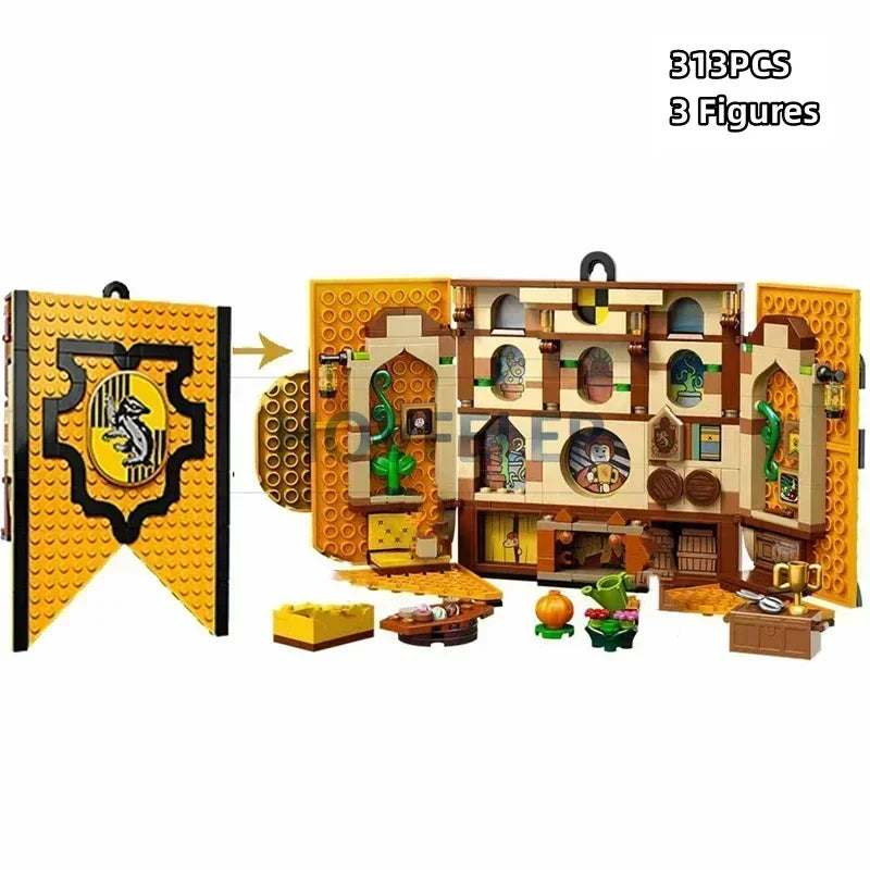 NEW Magic Castle School Building Blocks Brick Cartoon Action Figure Toys Model Toys for Children Birthday Christmas Gift