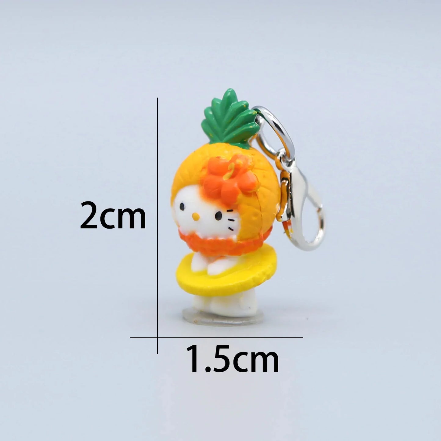 New Hello Kitty Kawaii Mini Doll Keychain Anime Kuromi Sanrios Decor Car Key Ring Pendant Creative Fashion Hanging Gifts Toys