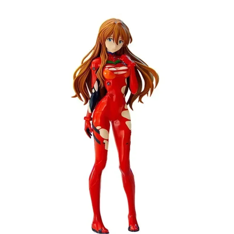 18cm Neon Genesis Evangelion Anime Figure EVA Short Hair Rei Ayanami Action Figure Asuka Figurine PVC Collection Model Toys Gift