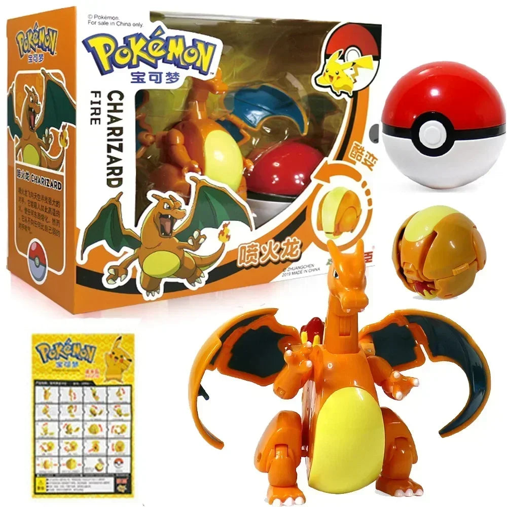 Pokemon Ball Variant Toys Model Pikachu Jenny Turtle Pocket Monsters Pokemones Action Figure Toys Children boy girl Gifts toy