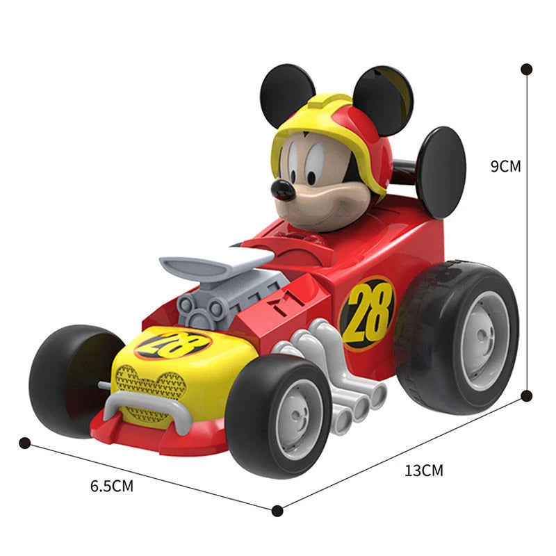 Mickey Minnie Donald Duck Daisy Goofy new cute fun creative cartoon fall-resistant inertia boost car children's educational toy