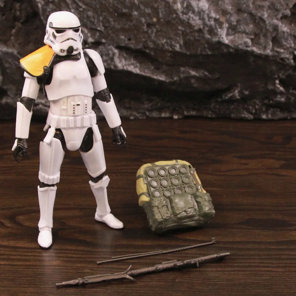 Star Wars Stormtrooper Sandtrooper Jedha Patrol Shock Death 212th Airborne Trooper Phasma 6" Action Figure Clone Toys Doll Model