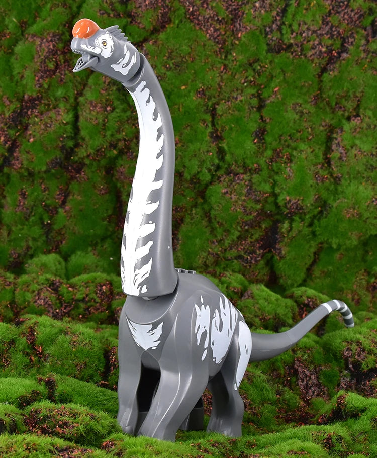 2025 New Jurassic Dinosaur Titanosaurus Animals DIY Blocks Mini Models Building Blocks Bricks Kid Dino Toys For Children
