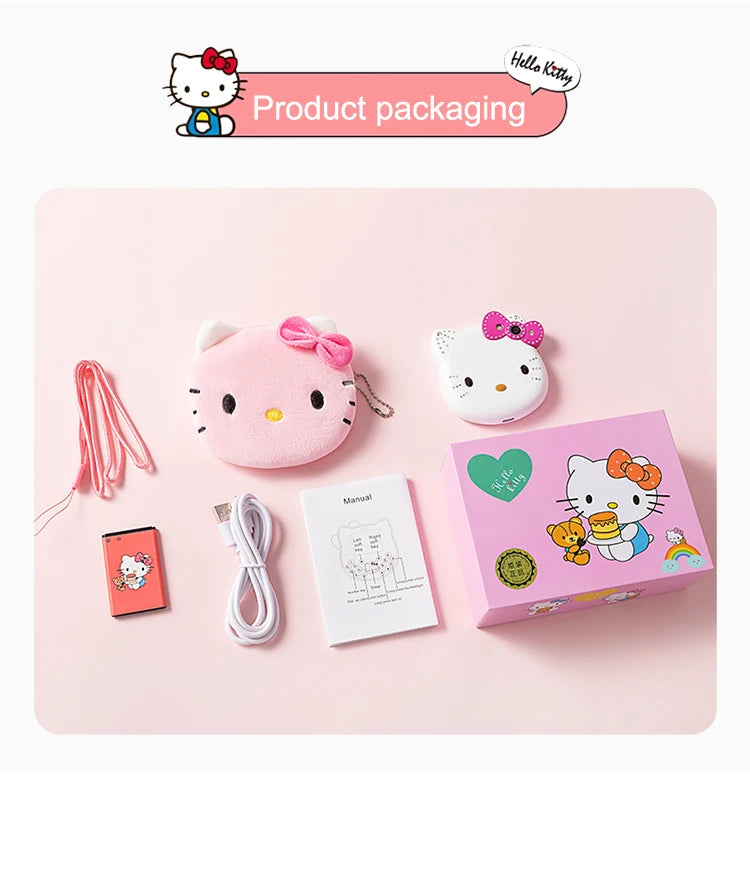 2024 Sanrio Hello Kitty Flip Phone Kawaii K688 Cartoon Kids Taiml Cute Mini Phone Birthday Fashion Girls Gifts Toys For Children