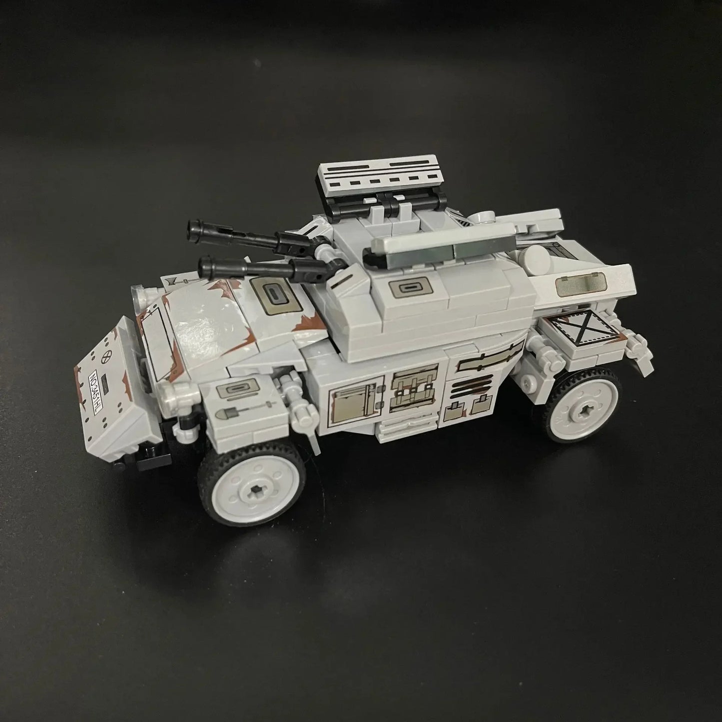 Germany Series Leopard Medium Tank G Late   Tank Military Series WW2 Tank Building Blocks  Bricks Model Set Toys for Kids Gifts