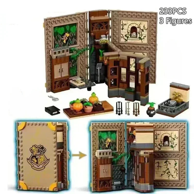 NEW Magic Castle School Building Blocks Brick Cartoon Action Figure Toys Model Toys for Children Birthday Christmas Gift