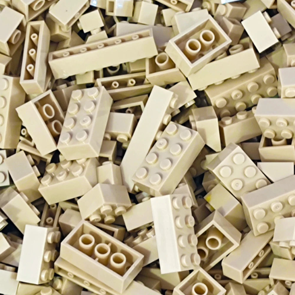 125/250g Building Blocks Bulk Set City Classic Bricks Colorful Assembly DIY Creative Toy Educational Interactive Toy for Kids