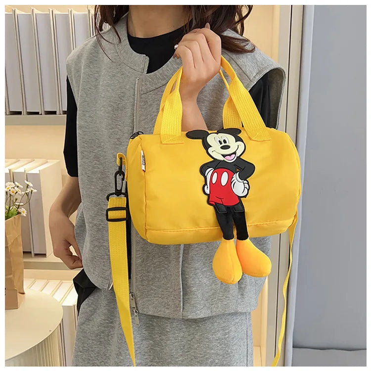 Disney New Plush Bag Cartoon Oxford Fabric Backpack Kindergarten Baby's Schoolbag Casual Small Backpack  holiday birthday gift