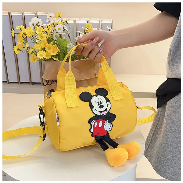 Disney New Plush Bag Cartoon Oxford Fabric Backpack Kindergarten Baby's Schoolbag Casual Small Backpack  holiday birthday gift