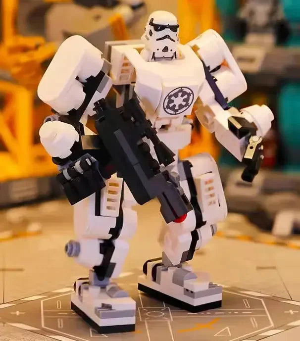 Space Wars Buildable Figure Stormtrooper Darth Vader Rey Kyle Ren Luke Skywalker Figure Toys Building Block Compatible With Lego