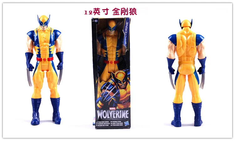 Original Hasbro The Avengers Marvel Anime Figure Thanos Captain America Iron Man Spider-Man Venom Action Figure Dolls Toys