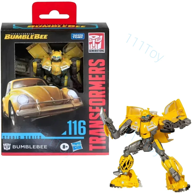 In Stock Hasbro Transformers Classic Toys Studio Series SS116 SS-116 Bumblebee Action Figure Robot Toy Collectibles Gift Hobbies