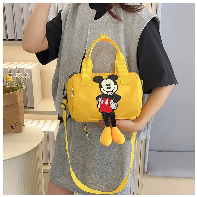 Disney New Plush Bag Cartoon Oxford Fabric Backpack Kindergarten Baby's Schoolbag Casual Small Backpack  holiday birthday gift