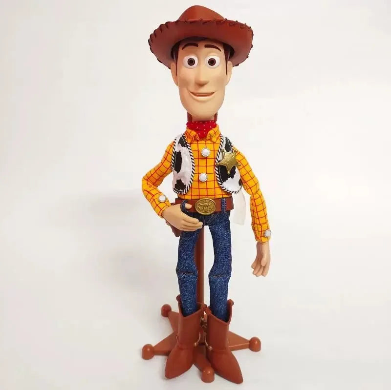 Disney High-Quality Pixar Toy Story 3 Woody Action Figures Toys Anime Collector'S Edition Moving Statues Model Doll Kids Gifts