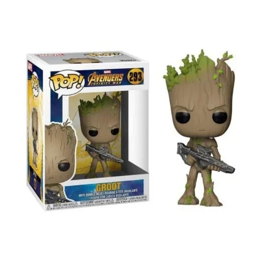 FUNKO POP Marvels Movie Galaxy Guardians Holiday Dancing Grooted 101 # Avengers League Character Series Model Children Toy Gifts