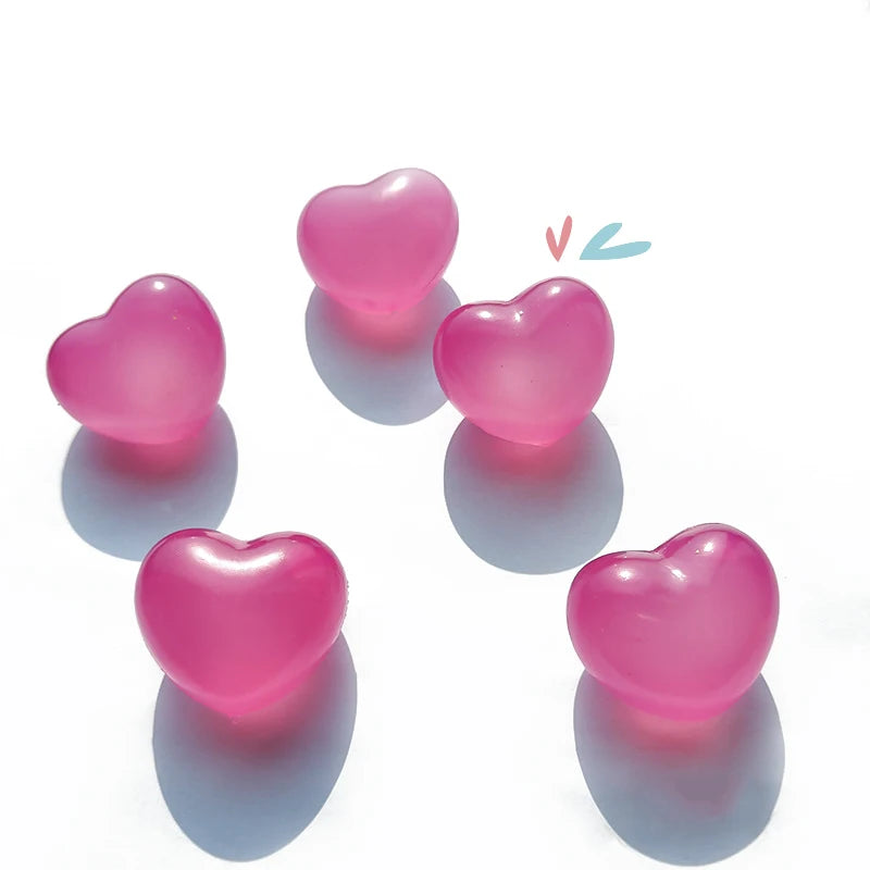 1Pc Changing Color Heart Squeeze Toy Sequins Love Fidget Toy Squishy Pinch Kneading Toy Stress Reliever Toy Kid Party Favor