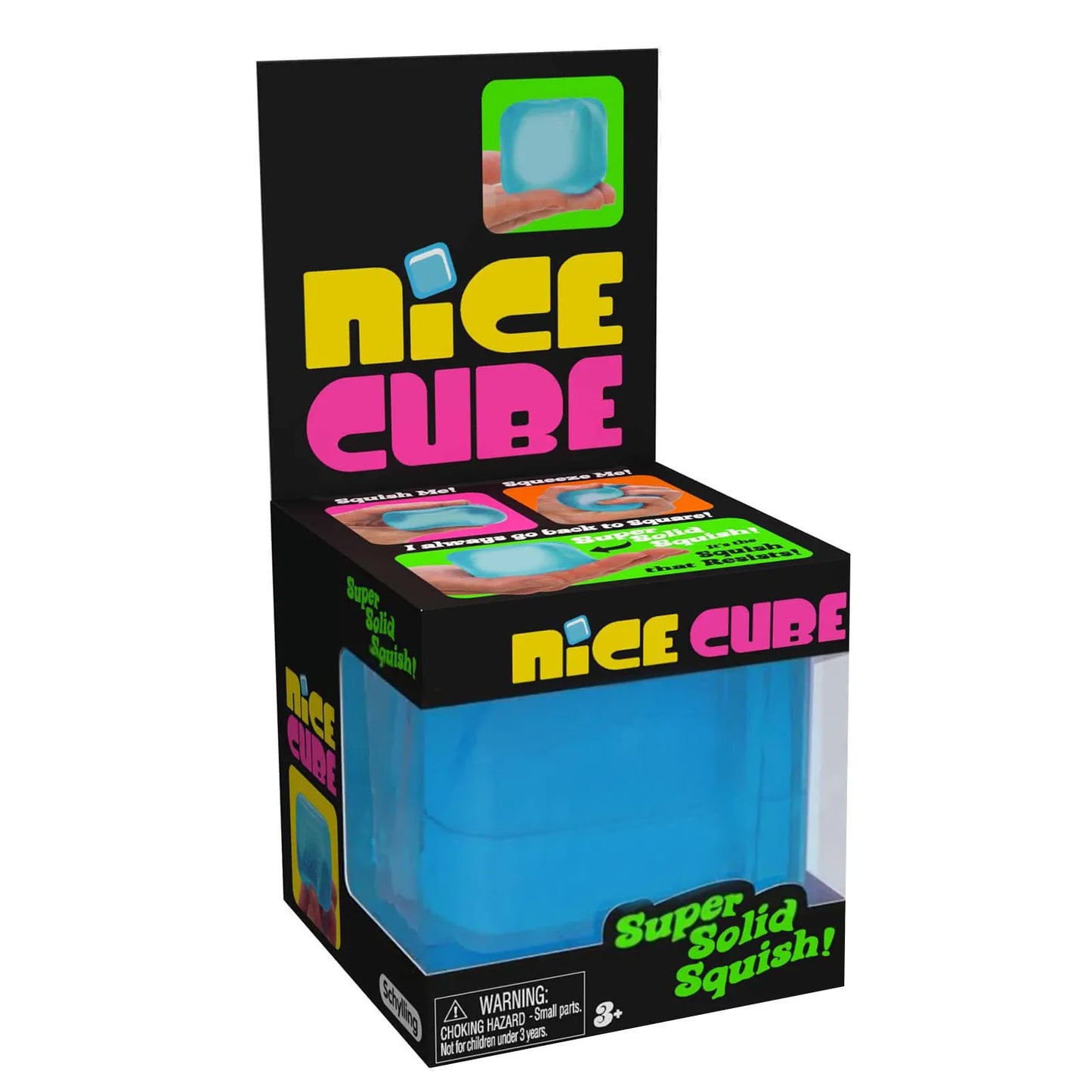 Squishy Ice Cube Fidget Toy Square Shape Squishy Stress Ball Squeeze Toys Stress Relief Sensory Toy For Kids Adults Gift