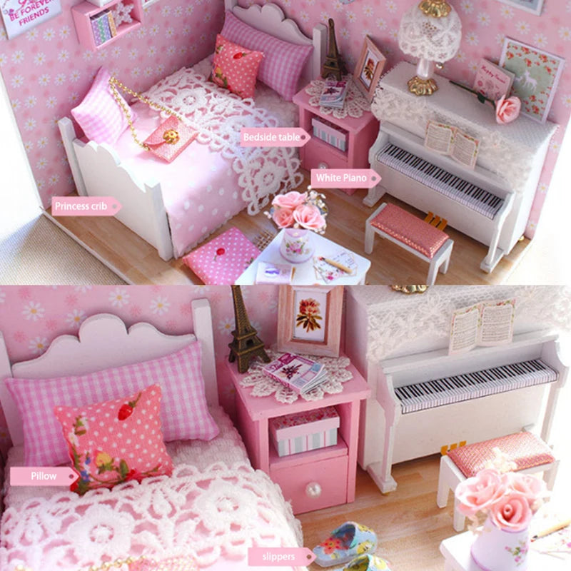 Kit Mini Casa DIY 3D – Regalo Creativo para Armar y Decorar