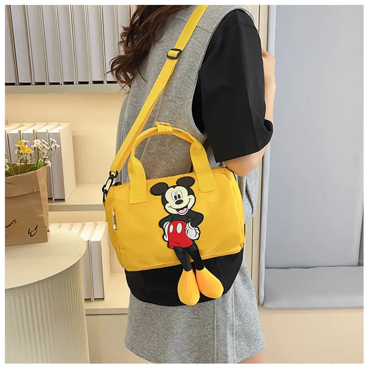 Disney New Plush Bag Cartoon Oxford Fabric Backpack Kindergarten Baby's Schoolbag Casual Small Backpack  holiday birthday gift