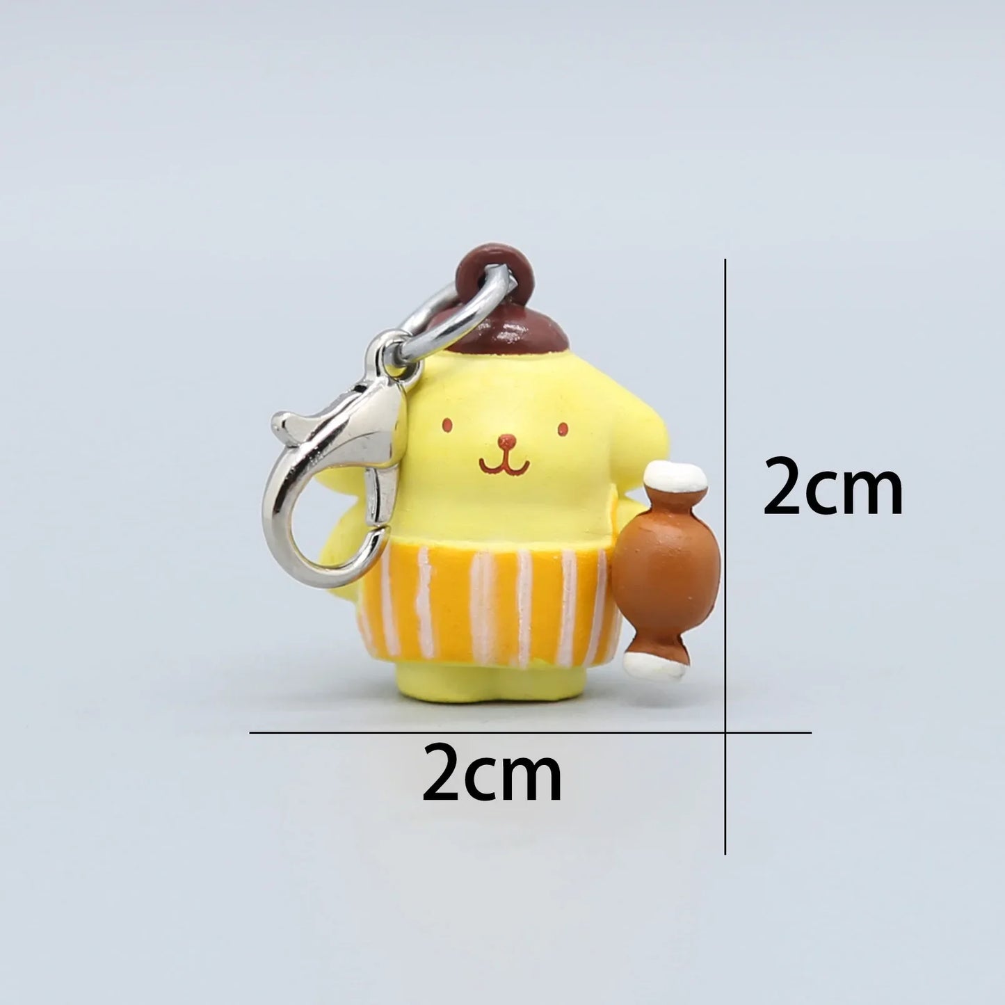 New Hello Kitty Kawaii Mini Doll Keychain Anime Kuromi Sanrios Decor Car Key Ring Pendant Creative Fashion Hanging Gifts Toys