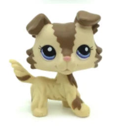 Pet Shop Lps Toys Cat Standing Rare Littlest Dog Collie Cocker Spaniel Great Dane Dachshund Original Short Hair Kitten Xmas Gift