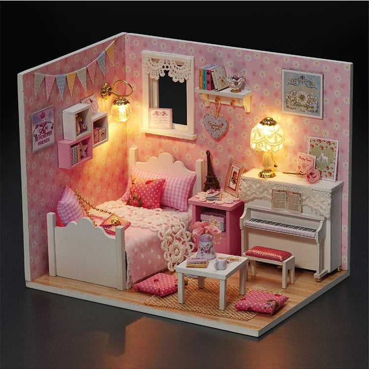 Kit Mini Casa DIY 3D – Regalo Creativo para Armar y Decorar