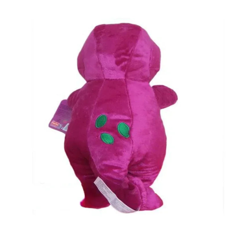 25/30cm Hot Sale Purple Dinosaur Barney Plush Toys Soft Stuffed Doll Boys Girls Birthday Gift With Music