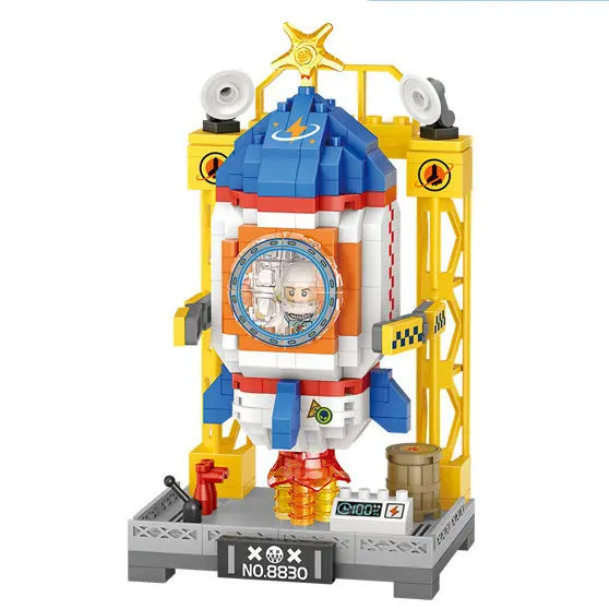 House Building Blocks Household Appliance Dessert Store Street View Snack Children's Toys Boys Girls Gifts Compatible With Lego