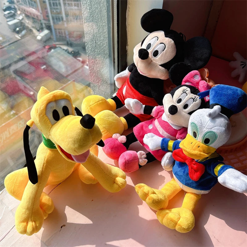 Lovely Pluto Donald Duck Stuffed Anime Goofy Doll Minnie Mickey Mouse Plushies Movie Figure Plush Toy Pillow Birthday Gift Girl