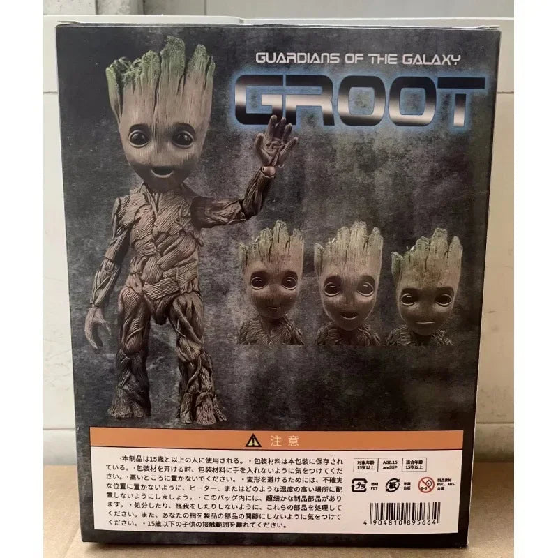 26cm Guardians of The Galaxy Groot Action Figure Toys Large Cute Small Tree Man Statue Model Doll Collectibles Ornament Gifts