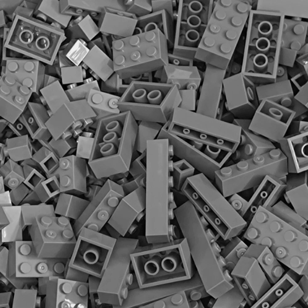 125/250g Building Blocks Bulk Set City Classic Bricks Colorful Assembly DIY Creative Toy Educational Interactive Toy for Kids