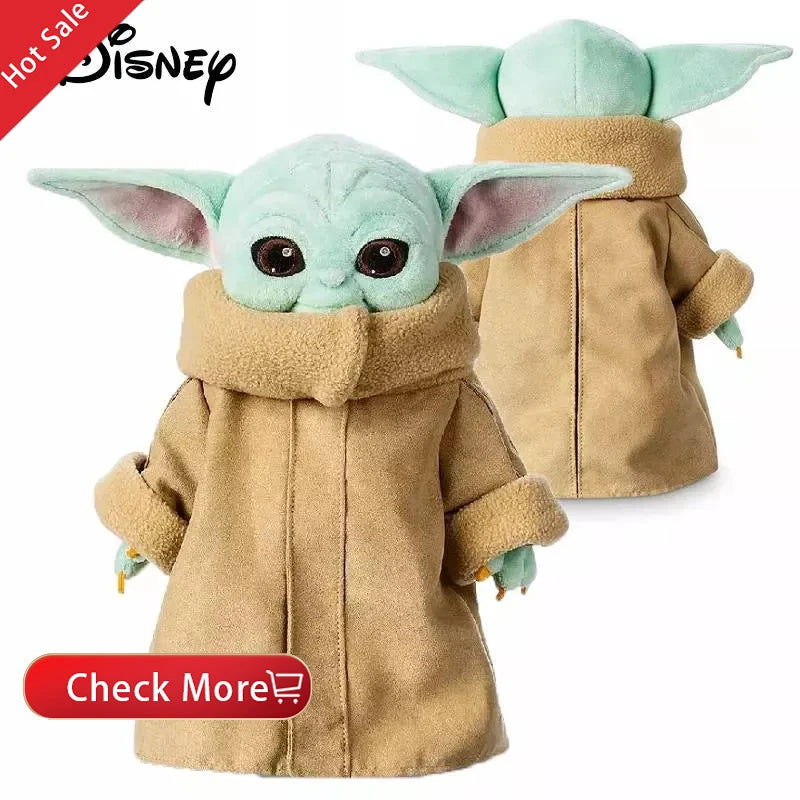 30cm Disney Wars Baby Yoda Plush Dolls The Mandalorian Peluche Boys Grogu Action Figure Toys Cute Stuffed Girls Toy Gift