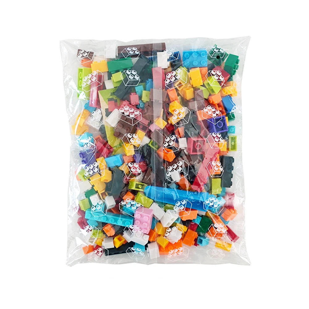 125/250g Building Blocks Bulk Set City Classic Bricks Colorful Assembly DIY Creative Toy Educational Interactive Toy for Kids