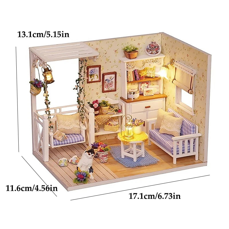Kit Mini Casa DIY 3D – Regalo Creativo para Armar y Decorar