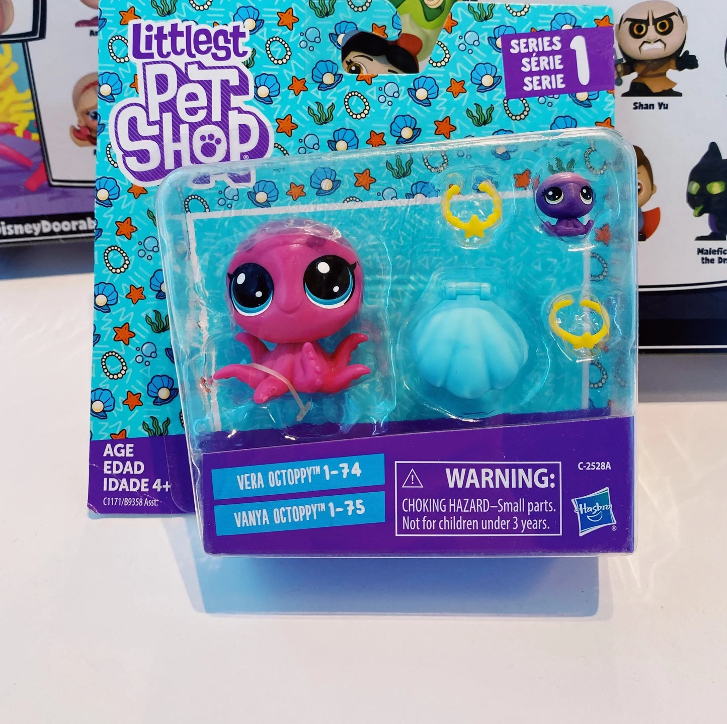 Original Hasbro Littlest Pet Shop Doll Toys Cute Animal Action Figure Big Eyed Pet Model Collection Toy Children's Birthday Gift