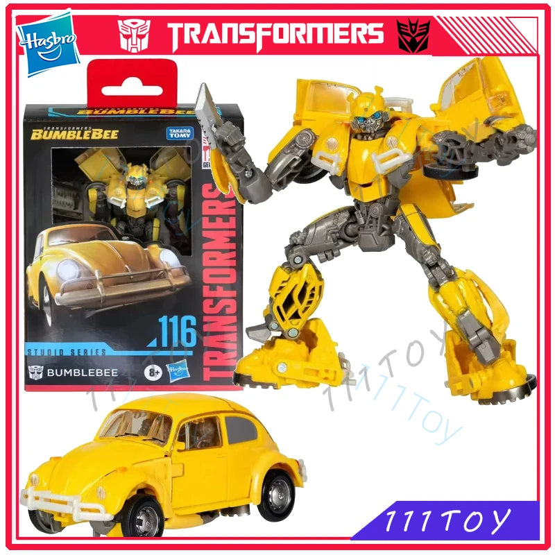 In Stock Hasbro Transformers Classic Toys Studio Series SS116 SS-116 Bumblebee Action Figure Robot Toy Collectibles Gift Hobbies
