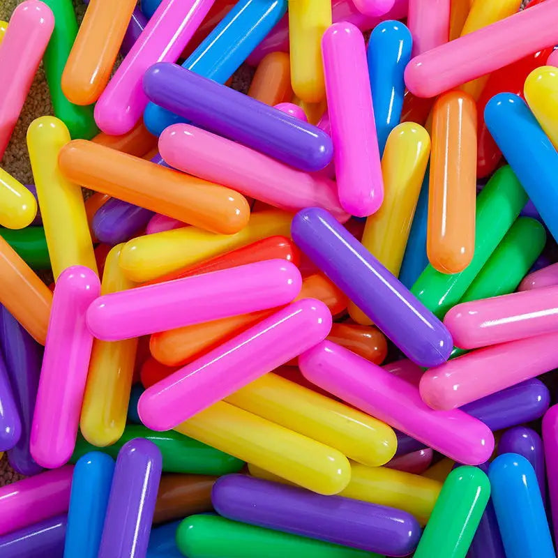 100Pcs Soft Plastic Pit Balls Baby Toys Indoor Playpen Tent Ball Children Kids Pool Games Outdoor Sport Toy Colorful Ocean Balls