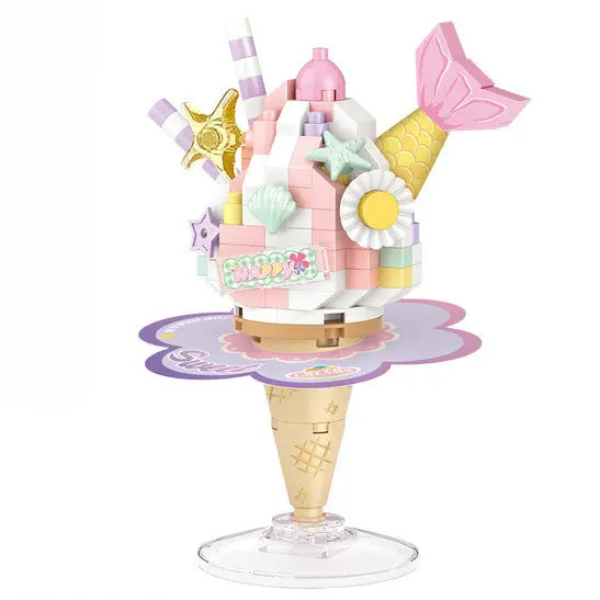 House Building Blocks Household Appliance Dessert Store Street View Snack Children's Toys Boys Girls Gifts Compatible With Lego