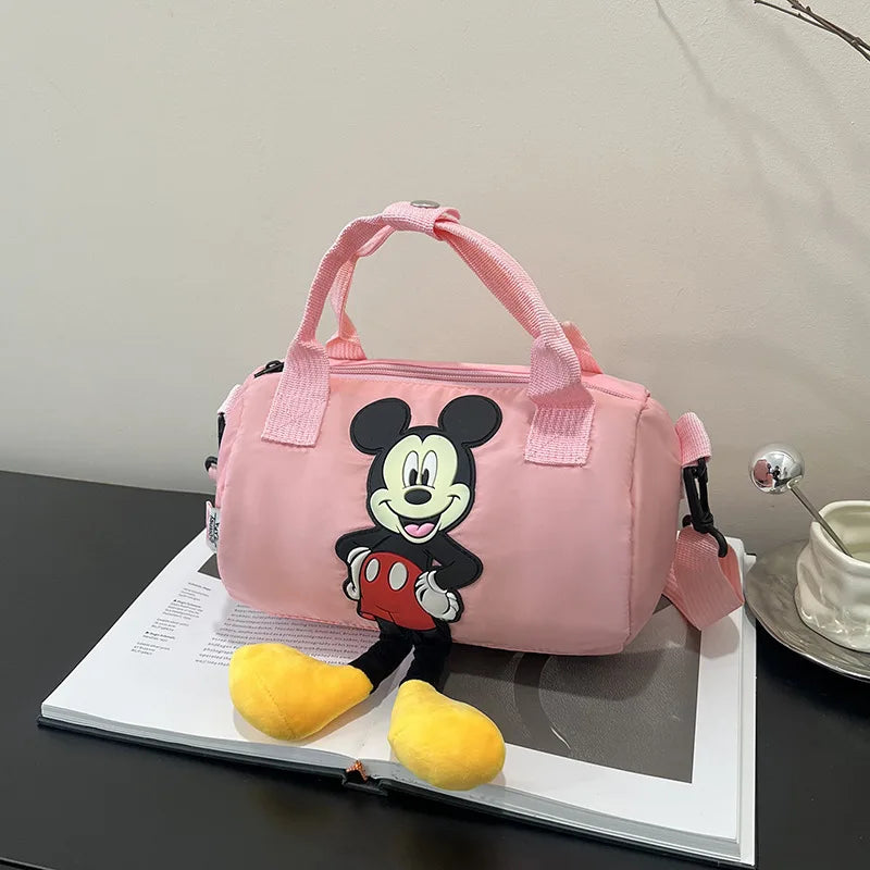 Disney New Plush Bag Cartoon Oxford Fabric Backpack Kindergarten Baby's Schoolbag Casual Small Backpack  holiday birthday gift