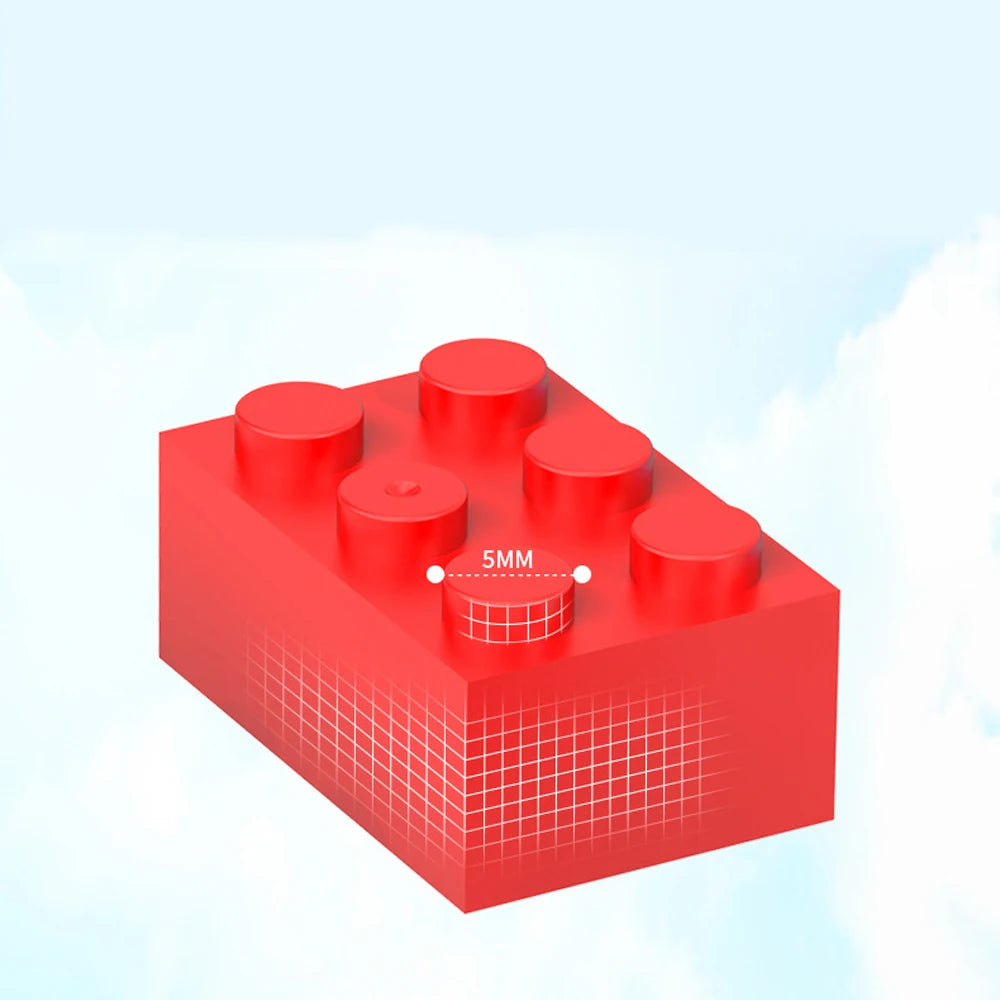 125/250g Building Blocks Bulk Set City Classic Bricks Colorful Assembly DIY Creative Toy Educational Interactive Toy for Kids